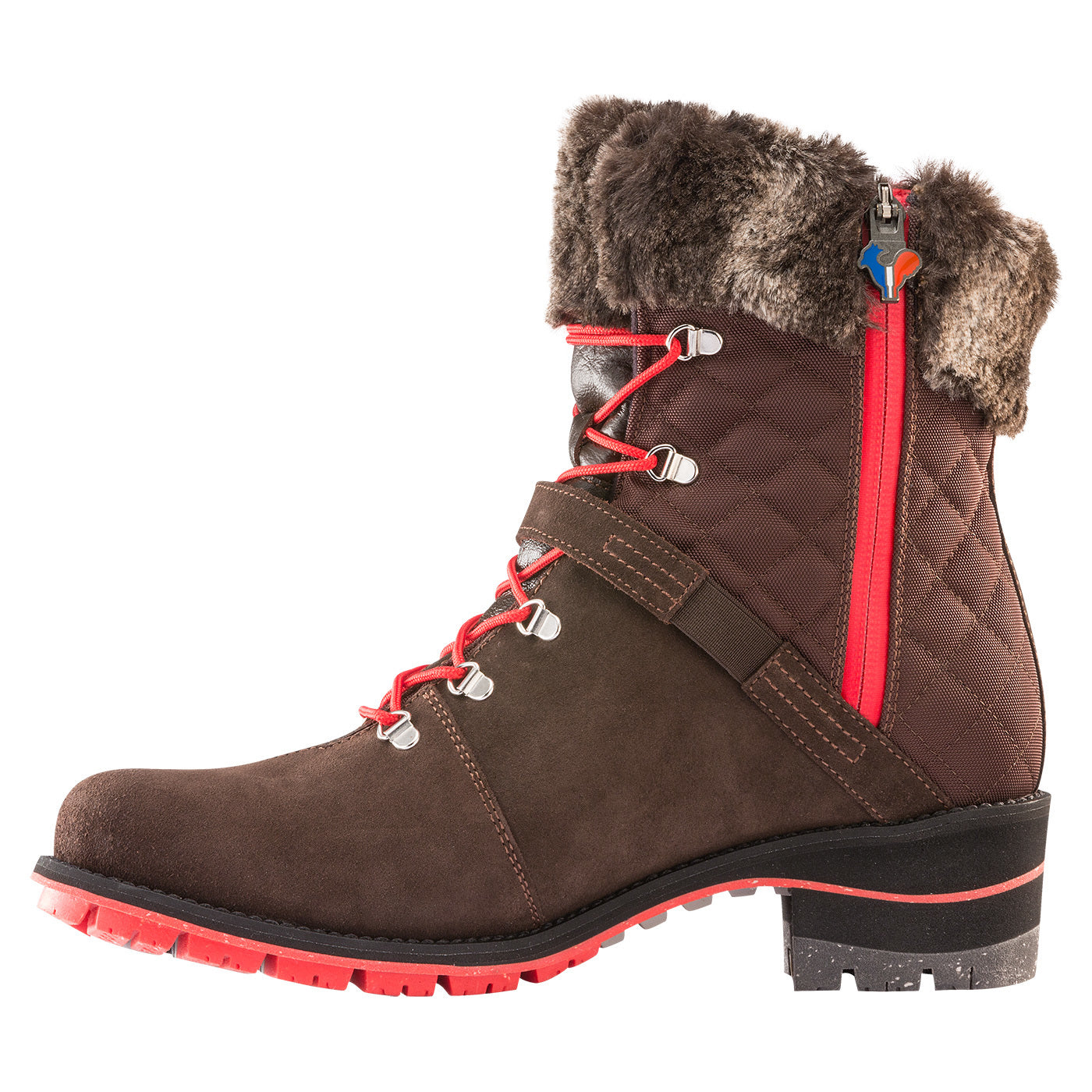 ROSSIGNOL 1907 MEGEVE SUEDE DARK BROWN